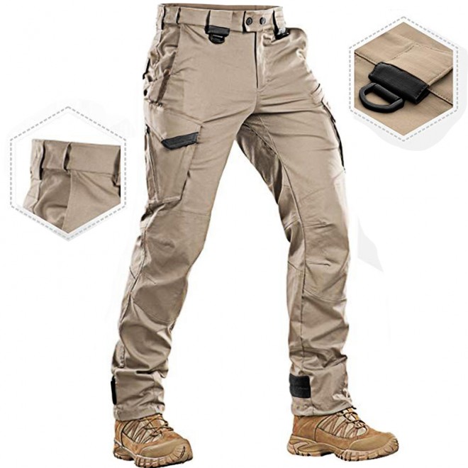 Mens Quick-drying Multifunction Outdoor Hiking Tactical Pants
